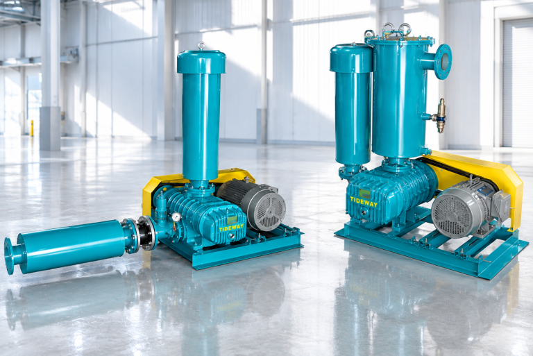 Tideway Blower for pneumatic conveying and bulk material handling by PT. Airlock Indonesia
